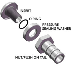 Self Sealing Fitting
