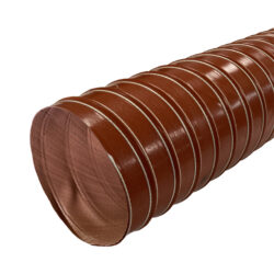 Dual Layer Red Silicone Ducting