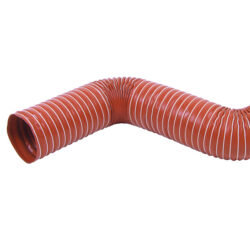 Red Silicone Flex Ducting