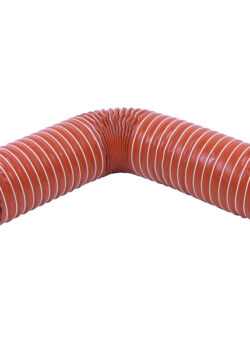 Red Silicone Flex Ducting