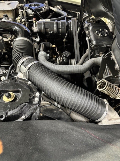 Silver Shadow Intake hoses fitted